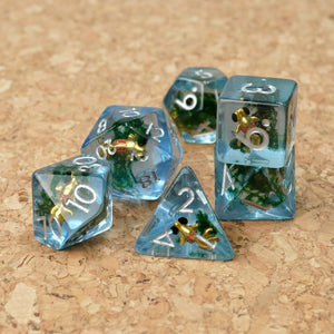 Gold Moor Aquarium Dice set