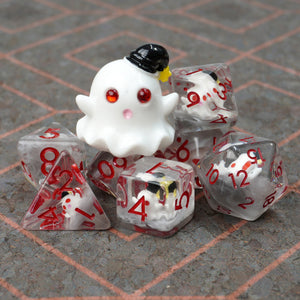 The Spooky Ghost Dice set
