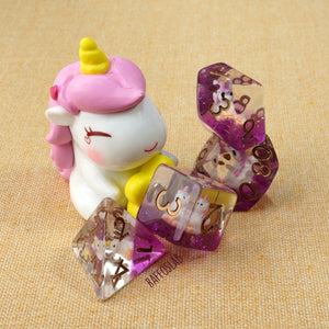 Mellino l'unicorno - Dice set