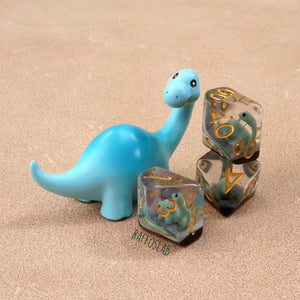 Oscar il Brachiosauro - Dice set