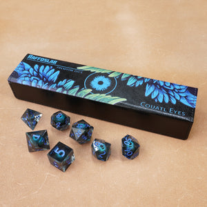 Couatl EYES - Liquid Core dice set