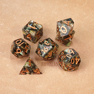 ABALONES - set dadi sharp