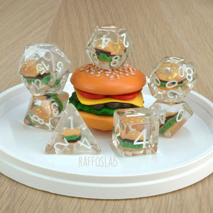 Burgers Dice set