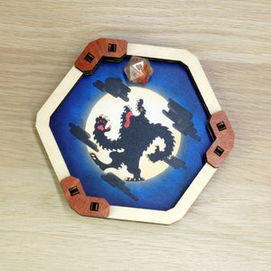 Base Lancia dadi Esagonale- Warewolf Moon walk
