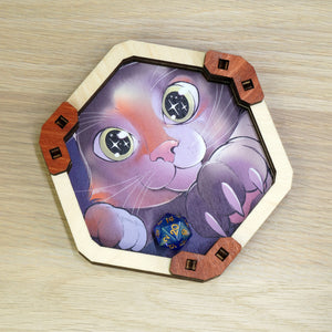 Base Lancia dadi Esagonale- Pringle The Cat