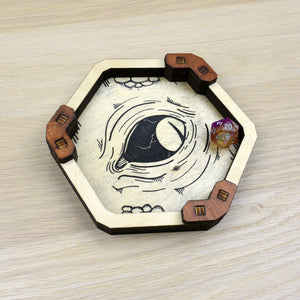 Base Lancia dadi Esagonale- Mimic Eye