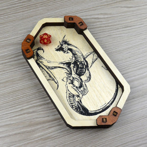 Base Lancia Dadi Esagonale Lunga- Dragon Flight
