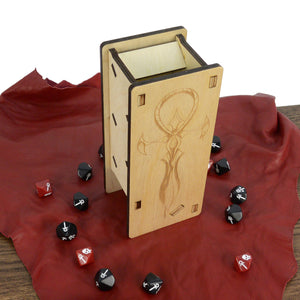 Torre media- Vampire ankh incisione naturale