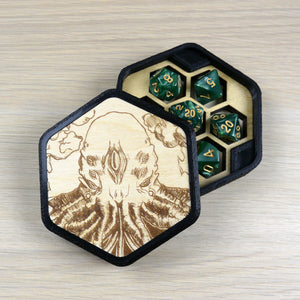 Porta dadi Esagonale - Il Risveglio di Cthulhu