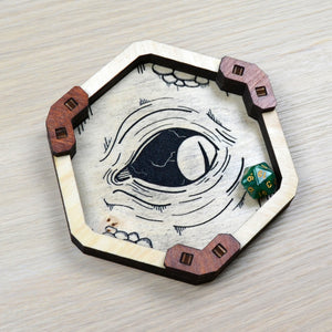Base Lancia dadi Esagonale- Mimic Eye
