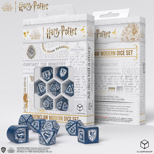 Set dadi Corvonero - versione Blu