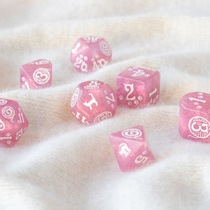 Daisy - Cats dice set