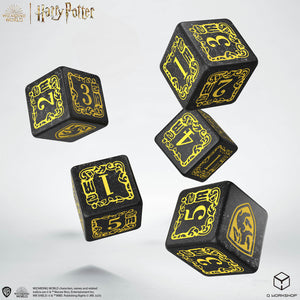 Set d6 e sacchetto Tassorosso - Nero