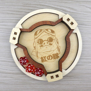 Base Lancia Dadi Tonda - Personalizzabile