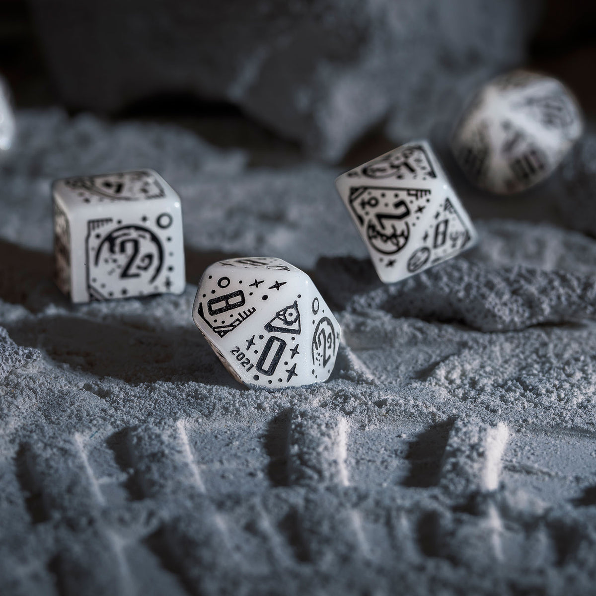 Space Dice set - Apollo