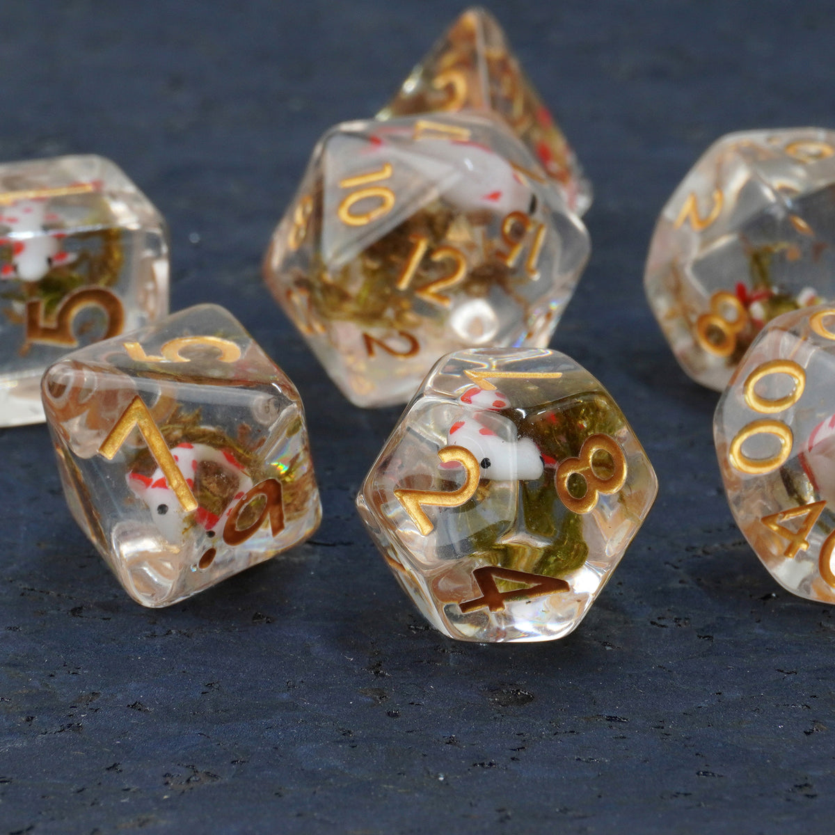 Pond Kois Dice set