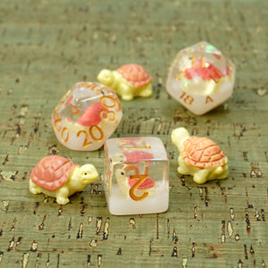 Red Turtles Dice set