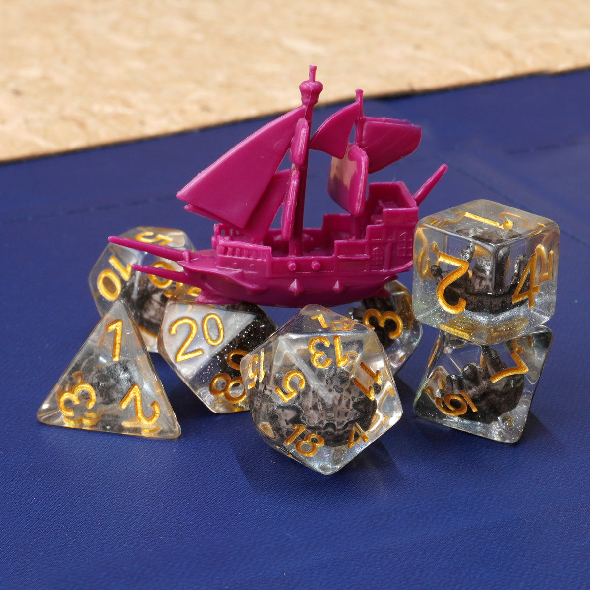 The Ghost Ship Dice set