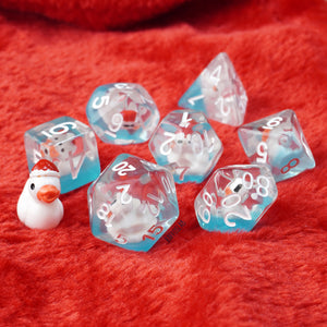 CHRISTMAS DUCKS! Dice set