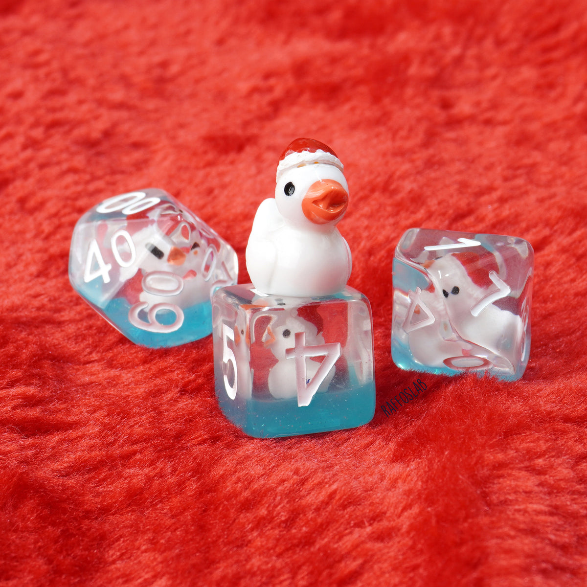 CHRISTMAS DUCKS! Dice set