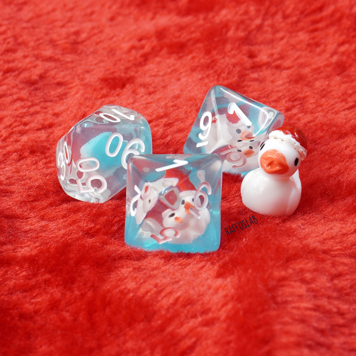 CHRISTMAS DUCKS! Dice set
