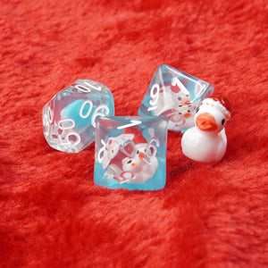CHRISTMAS DUCKS! Dice set