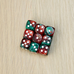VerdeRosso - Kit Dadi 12mm 9pezzi
