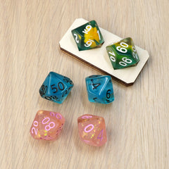 Kit random dadi classici per lifecounter 99