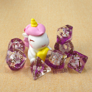 Mellino l'unicorno - Dice set