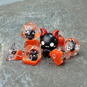 The Cute Demon Dice set
