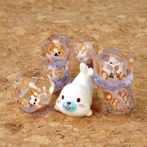 Pinky Seal Dice set