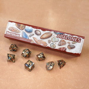 ABALONES - set dadi sharp