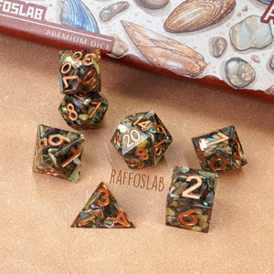 ABALONES - set dadi sharp