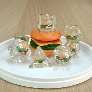 Burgers Dice set