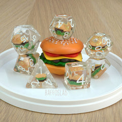 Burgers Dice set