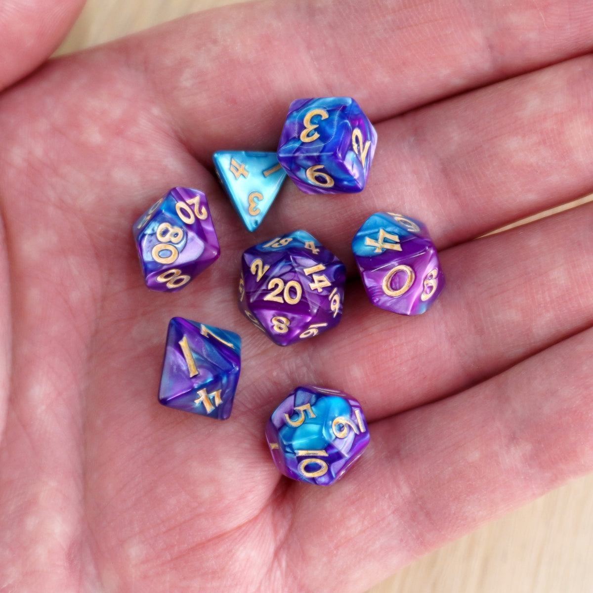 Tiny Mini Set - violaazzurro