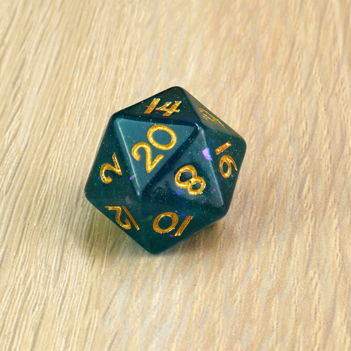 Polished Emerald - D20