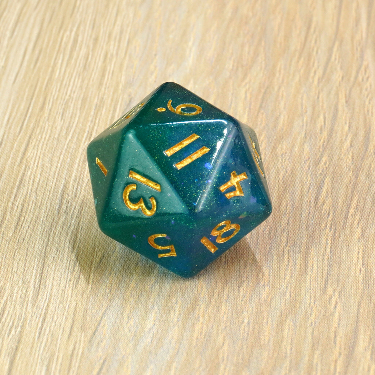 Polished Emerald - D20