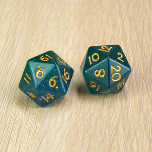 Polished Emerald - D20