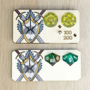 lifecounter 1-100 2d10 - Scudo del Paladino