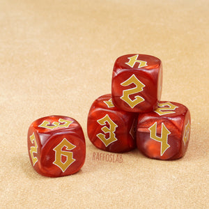 The Spire - D6 rosso