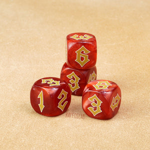 The Spire - D6 rosso