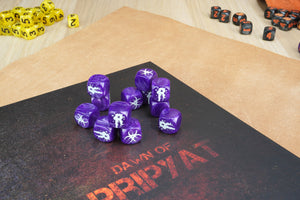 DAWN OF PRIPYAT- SET DADI -12pcs Viola