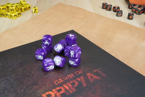 DAWN OF PRIPYAT- SET DADI -12pcs Viola