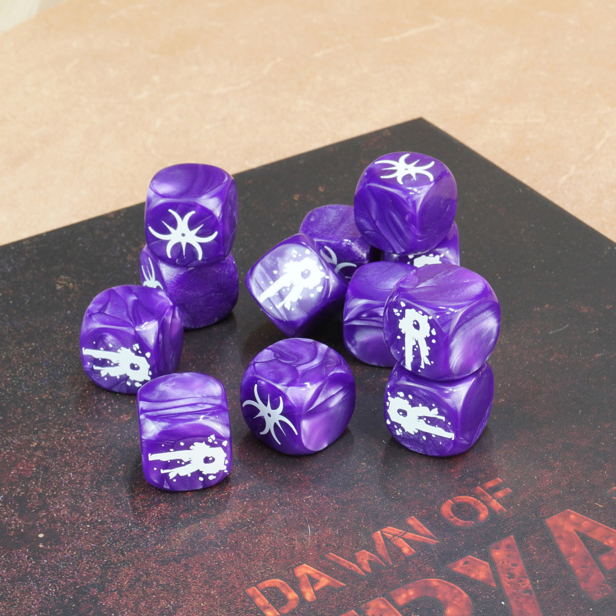 DAWN OF PRIPYAT- SET DADI -12pcs Viola