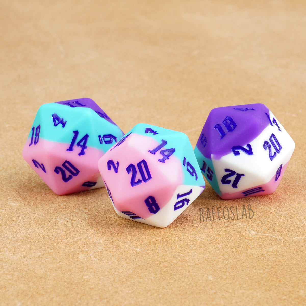 Rubber - D20 in gomma