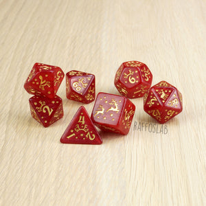 Christmas - dice set