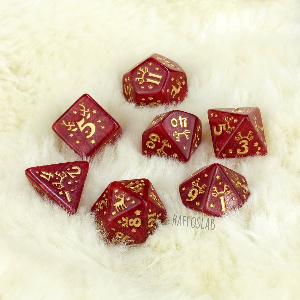 Christmas - dice set