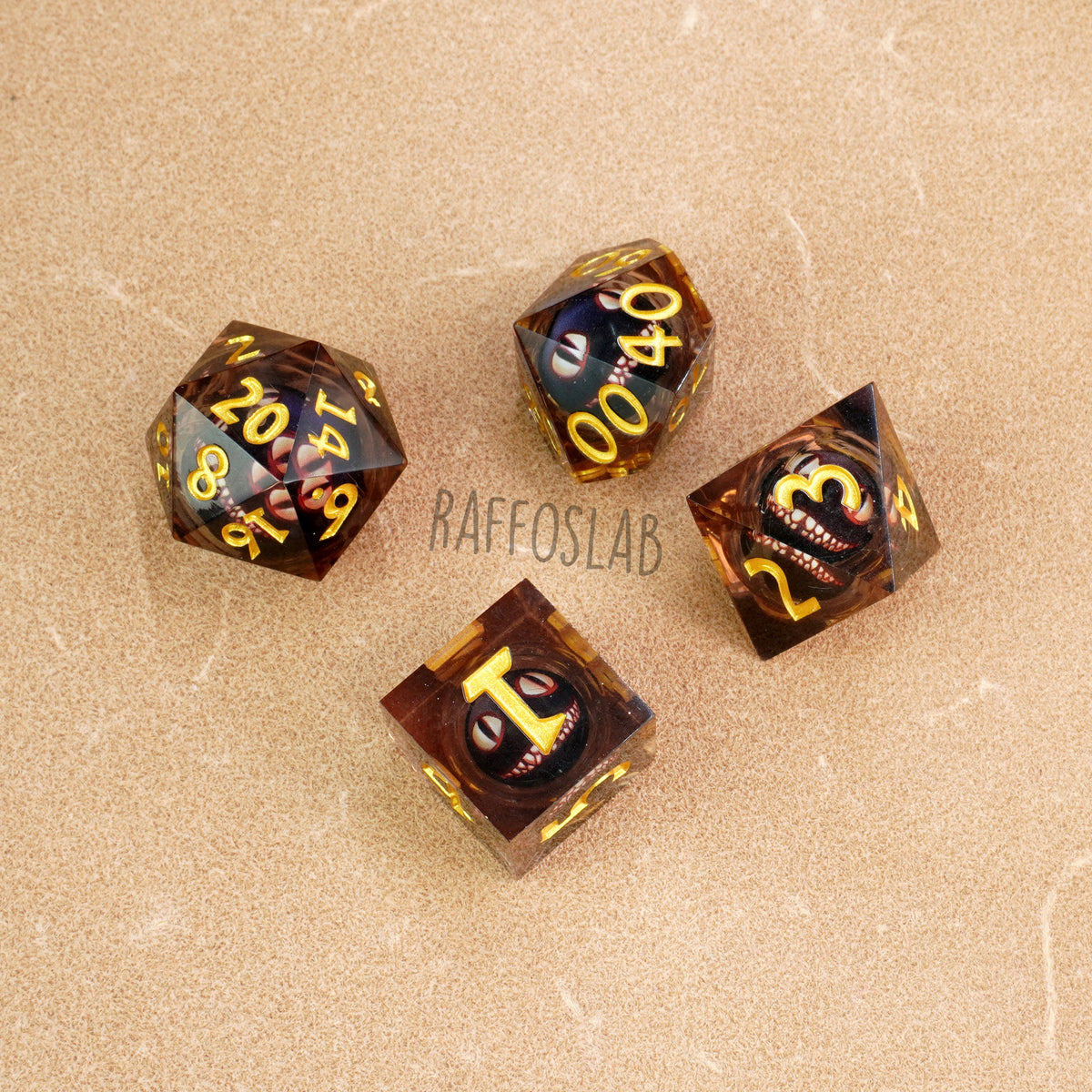 Sealed Homunculus - Liquid Core dice set