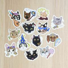 CatsInTheLAB adesivi classi